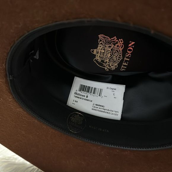 STETSON MIDTOWN WOOL FELT UNISEX HAT - Picture 5 of 13